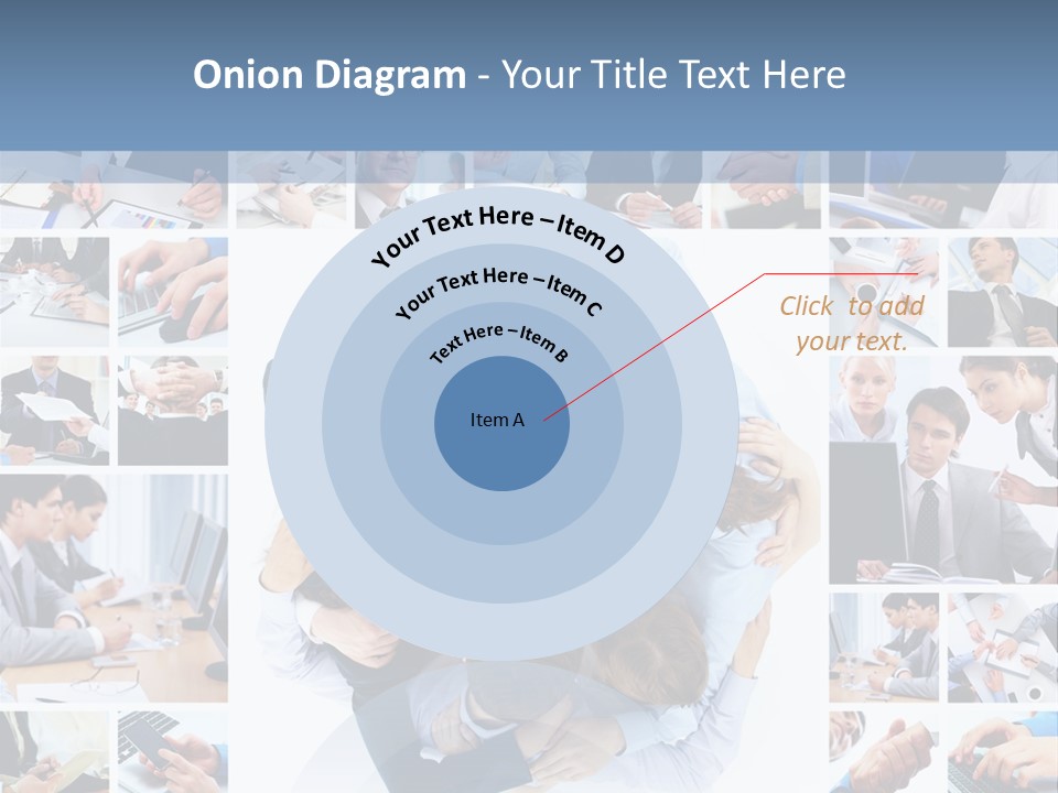 Staff Happy Businessman PowerPoint Template
