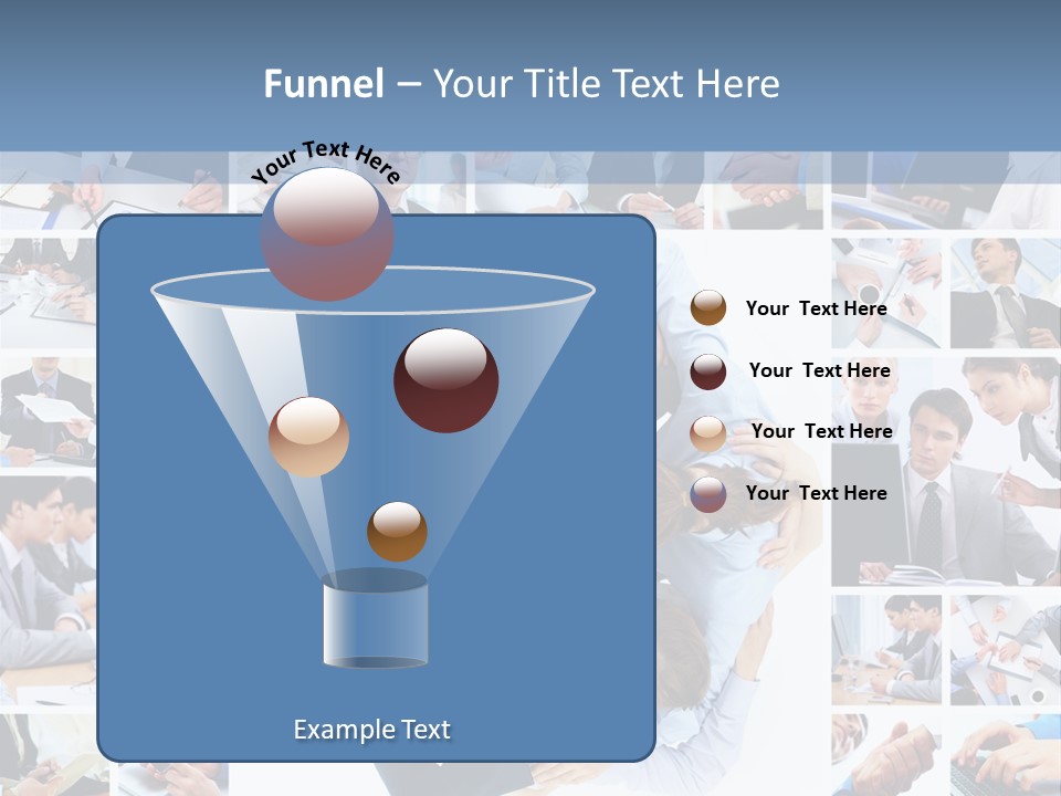 Staff Happy Businessman PowerPoint Template