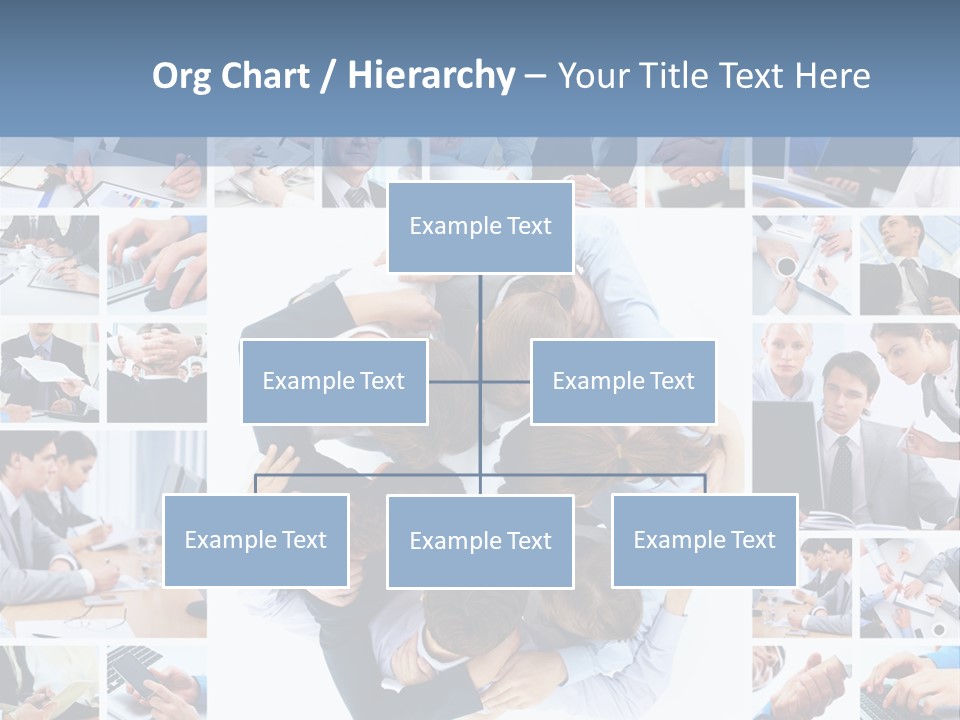 Staff Happy Businessman PowerPoint Template