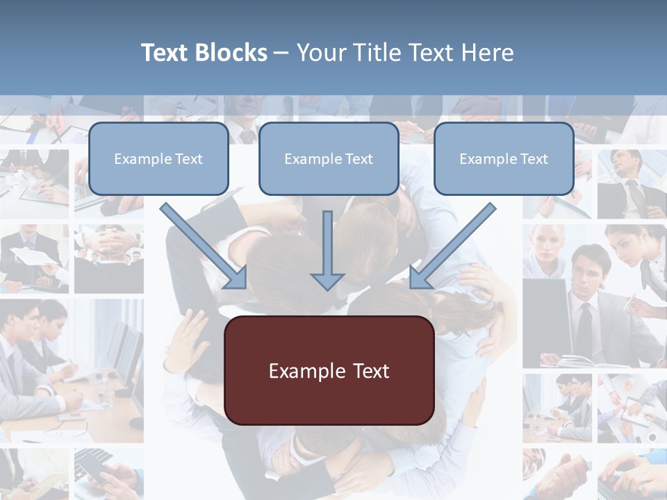 Staff Happy Businessman PowerPoint Template