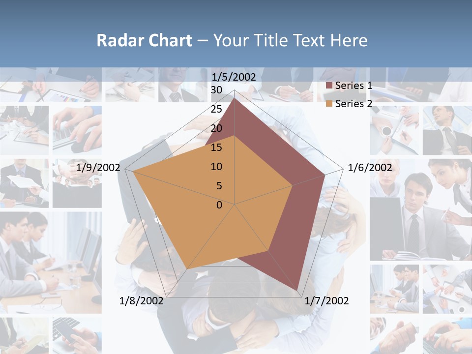 Staff Happy Businessman PowerPoint Template