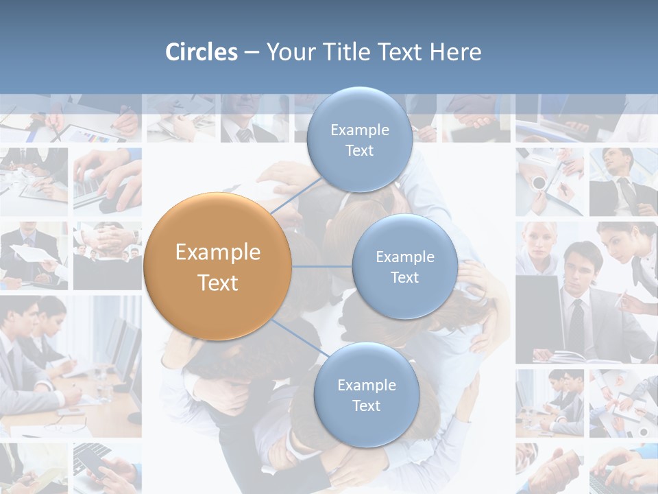 Staff Happy Businessman PowerPoint Template