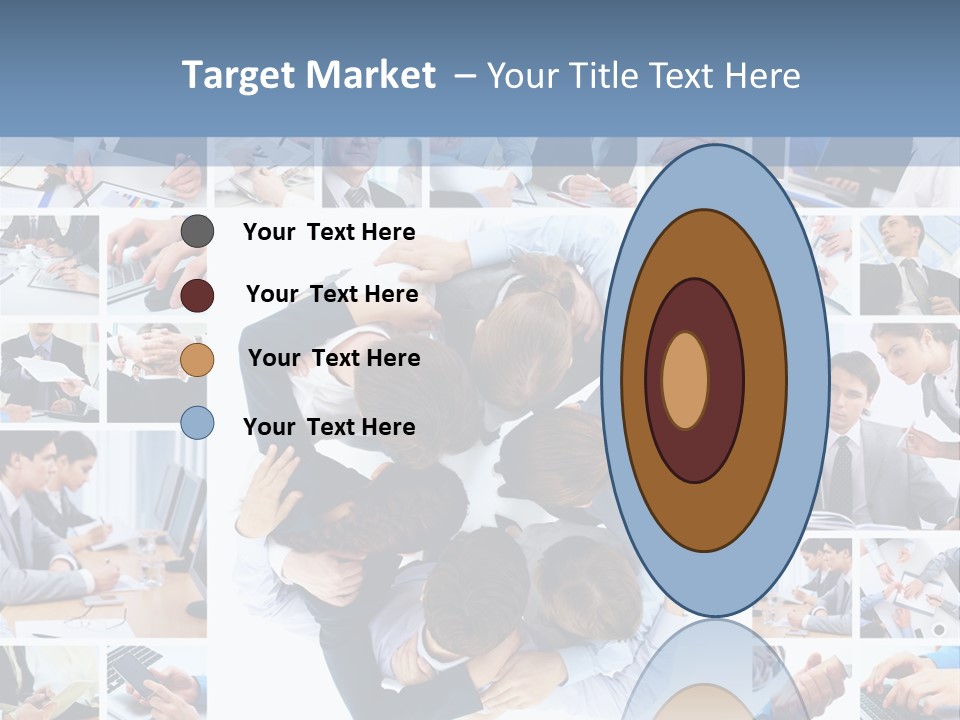 Staff Happy Businessman PowerPoint Template