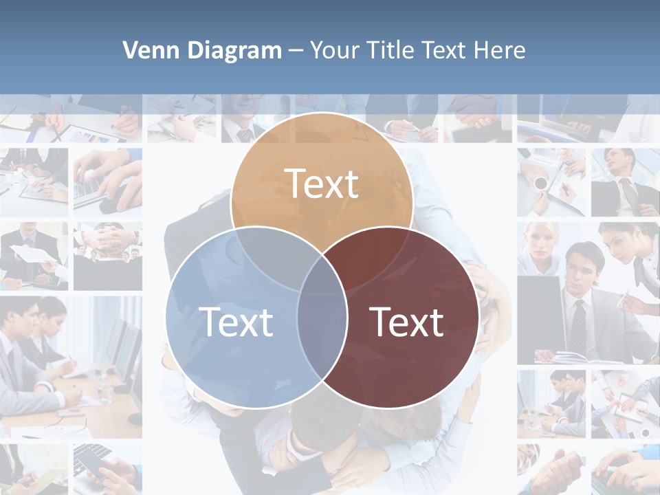 Staff Happy Businessman PowerPoint Template