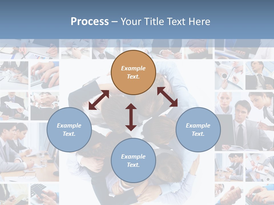 Staff Happy Businessman PowerPoint Template