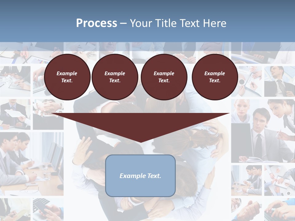 Staff Happy Businessman PowerPoint Template
