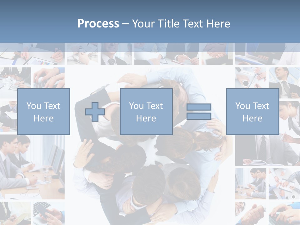 Staff Happy Businessman PowerPoint Template