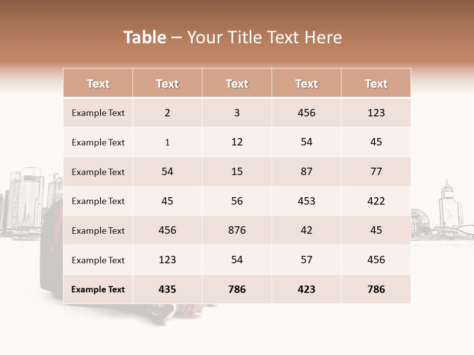 Shanghai Boy Backpack PowerPoint Template