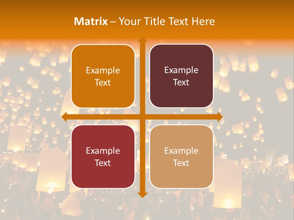 Party Tradition Lantern PowerPoint Template