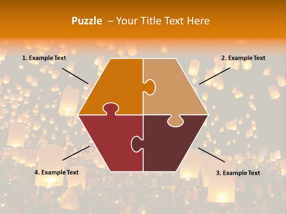 Party Tradition Lantern PowerPoint Template