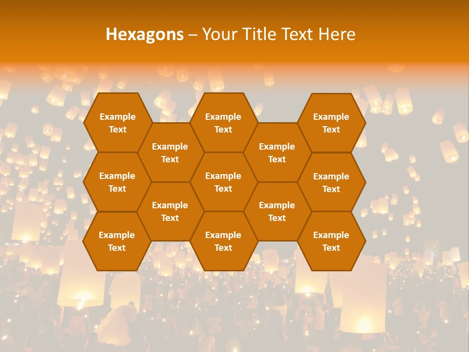 Party Tradition Lantern PowerPoint Template