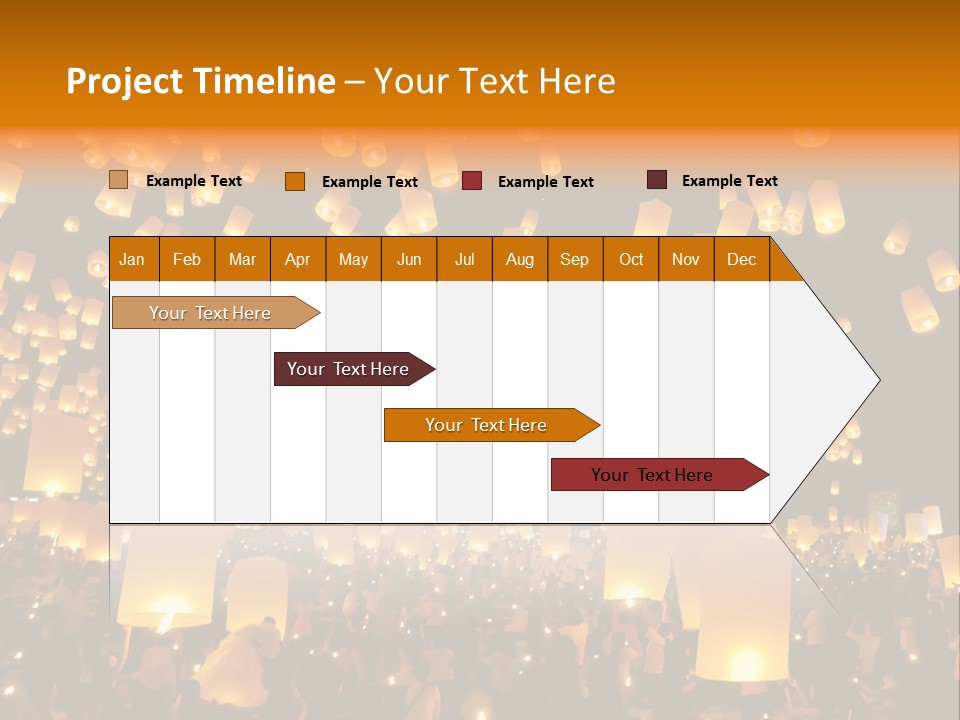 Party Tradition Lantern PowerPoint Template
