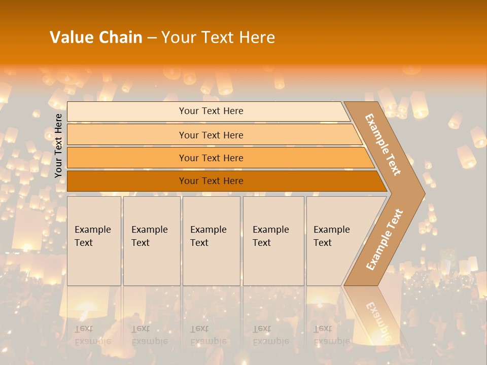 Party Tradition Lantern PowerPoint Template