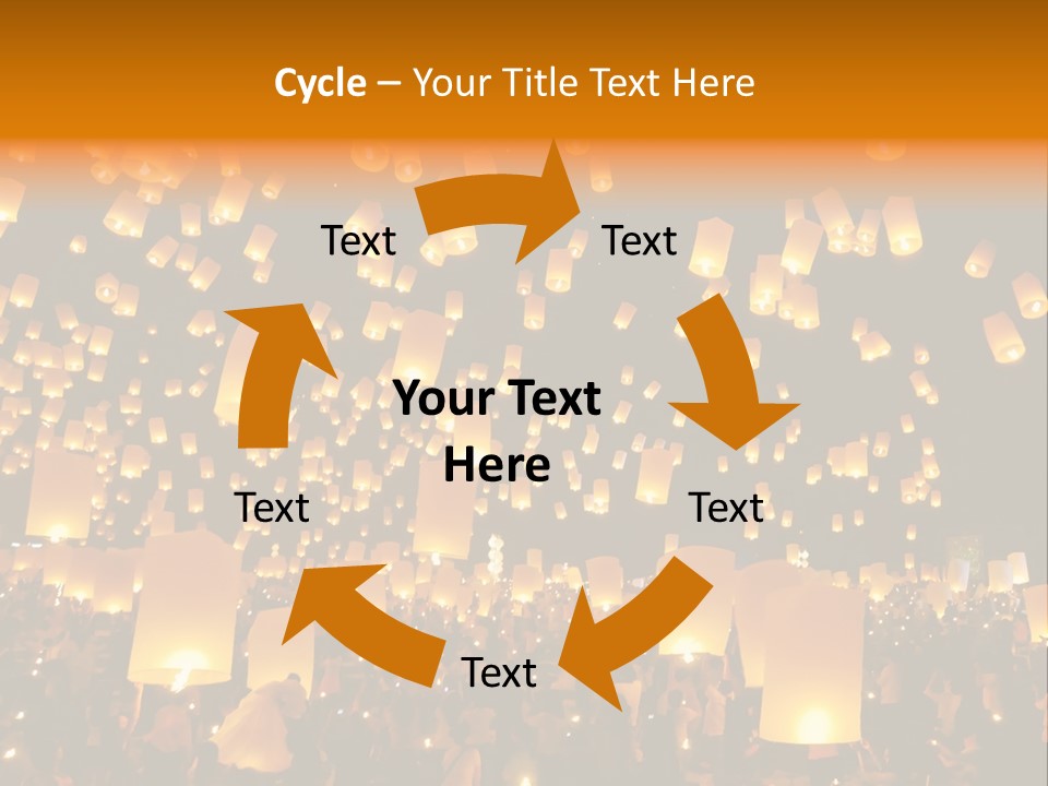 Party Tradition Lantern PowerPoint Template