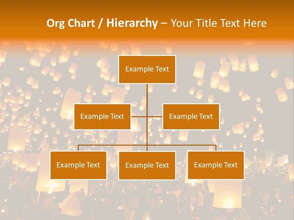 Party Tradition Lantern PowerPoint Template