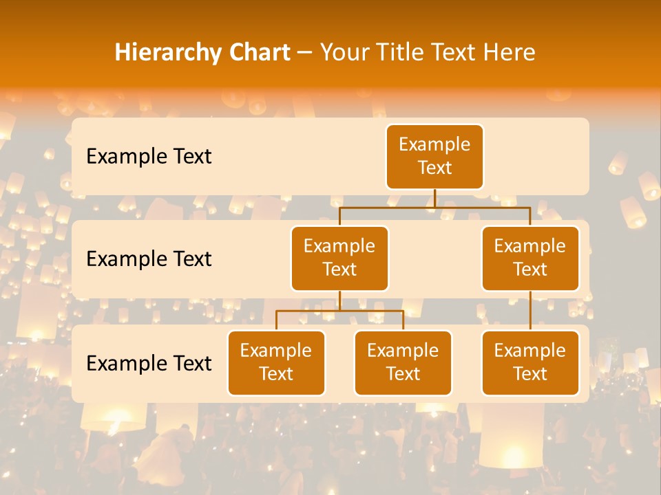 Party Tradition Lantern PowerPoint Template