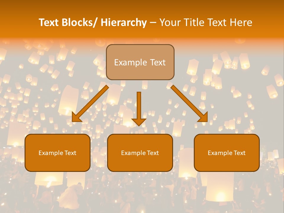 Party Tradition Lantern PowerPoint Template