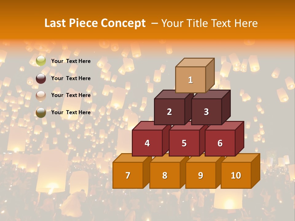 Party Tradition Lantern PowerPoint Template