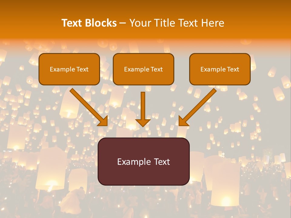 Party Tradition Lantern PowerPoint Template