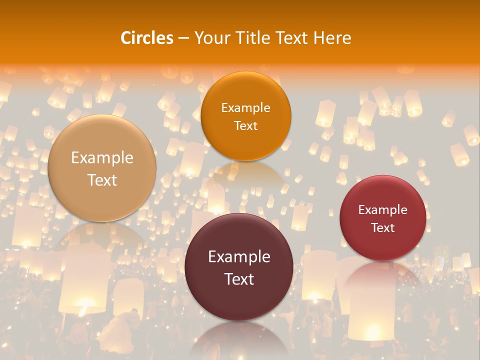 Party Tradition Lantern PowerPoint Template