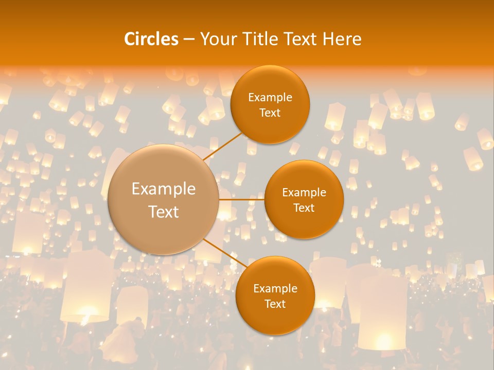 Party Tradition Lantern PowerPoint Template