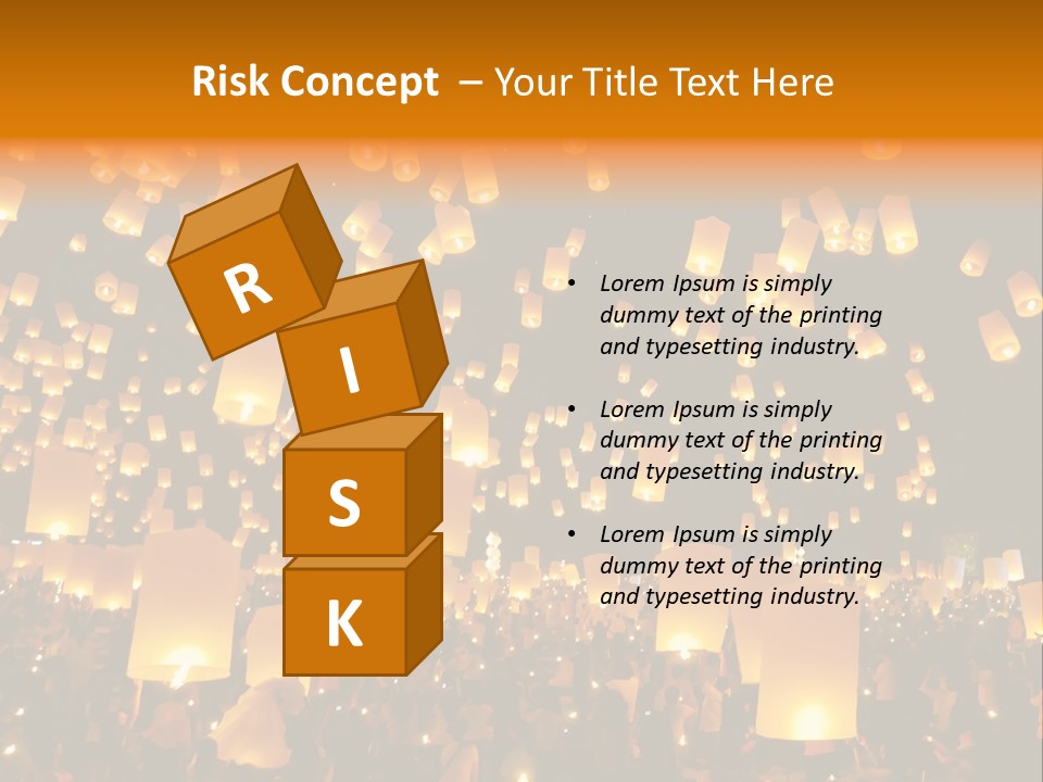 Party Tradition Lantern PowerPoint Template