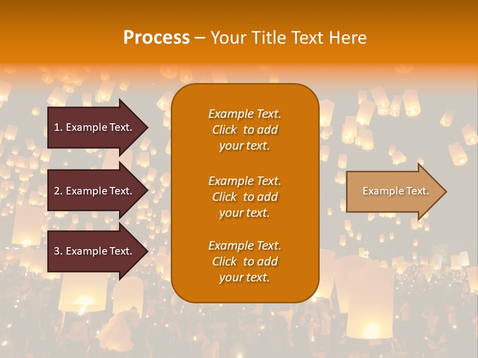 Party Tradition Lantern PowerPoint Template