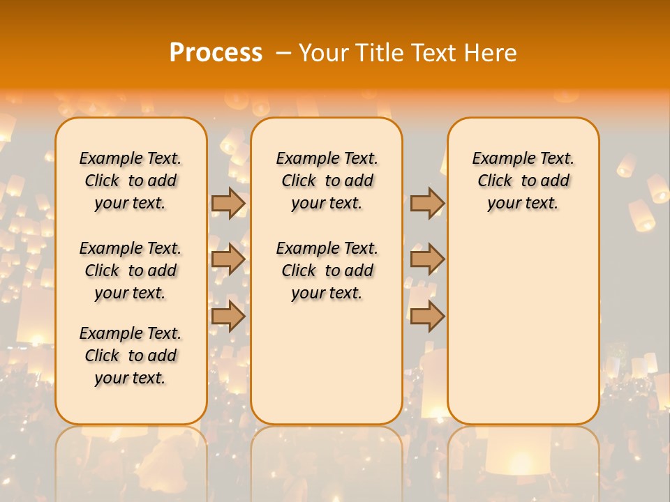 Party Tradition Lantern PowerPoint Template