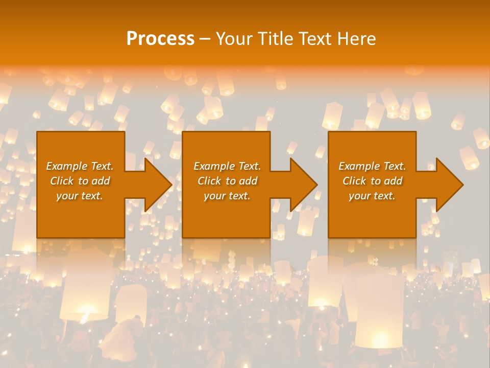 Party Tradition Lantern PowerPoint Template