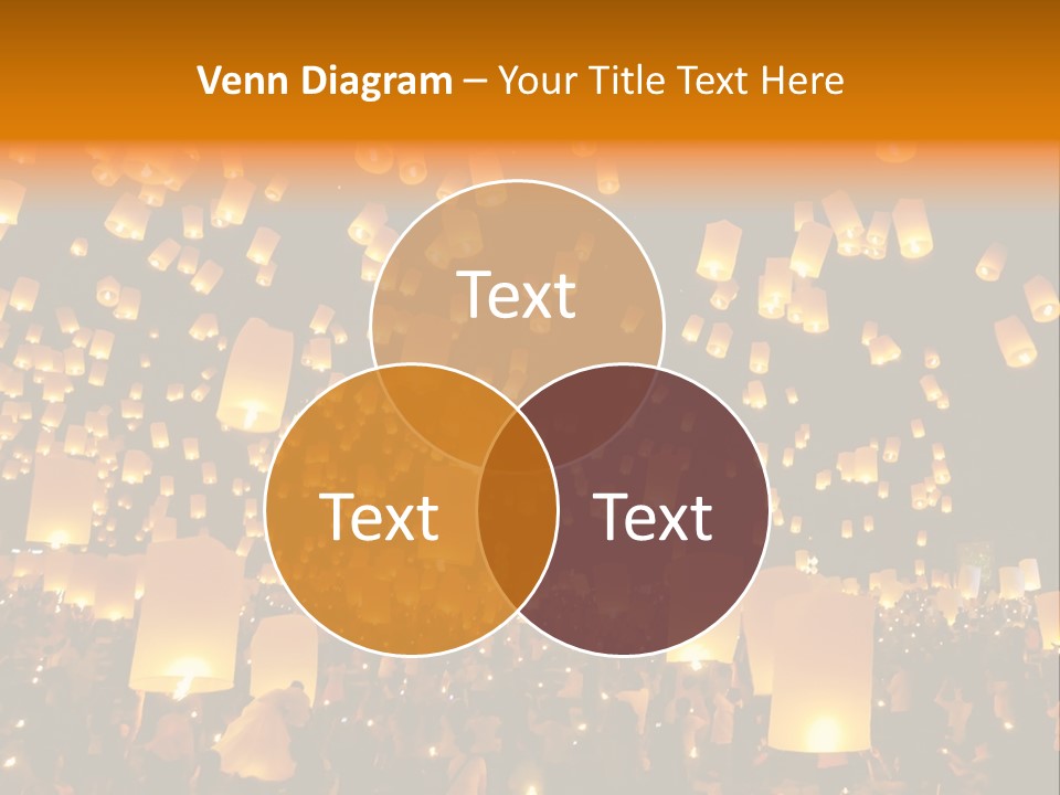 Party Tradition Lantern PowerPoint Template