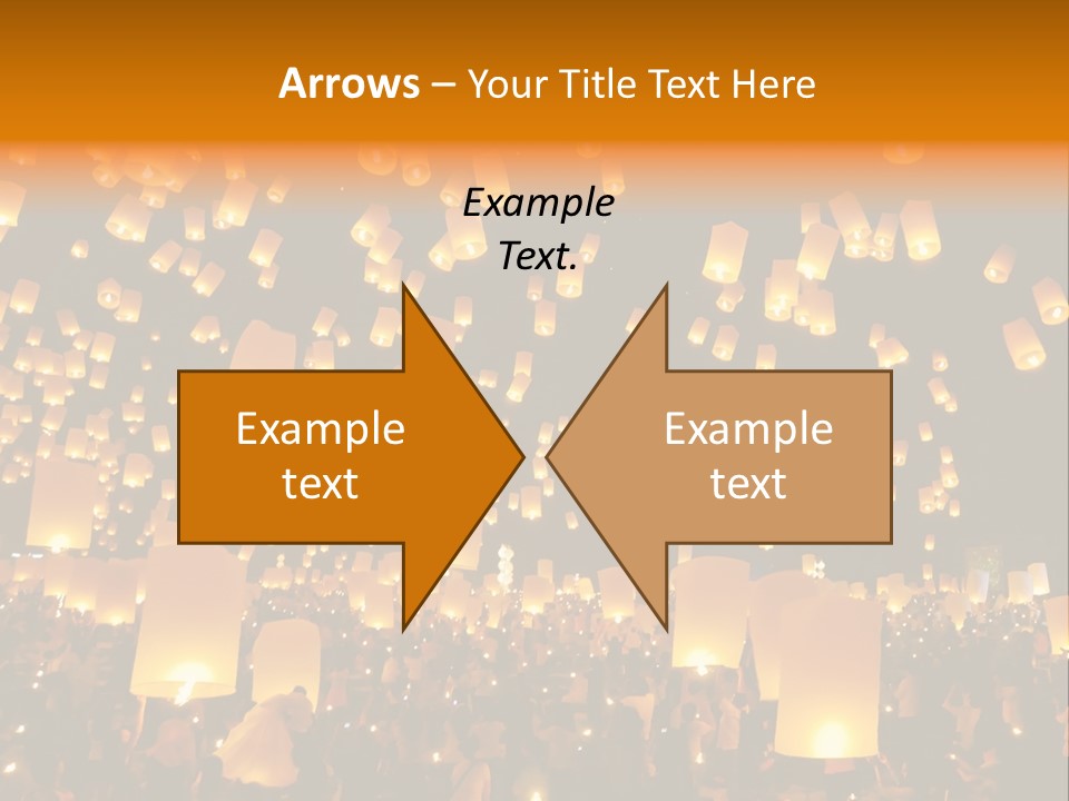 Party Tradition Lantern PowerPoint Template