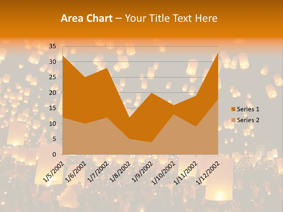 Party Tradition Lantern PowerPoint Template