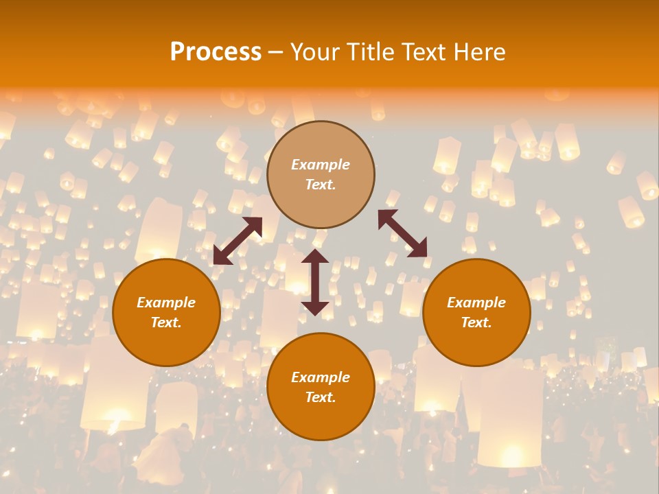 Party Tradition Lantern PowerPoint Template