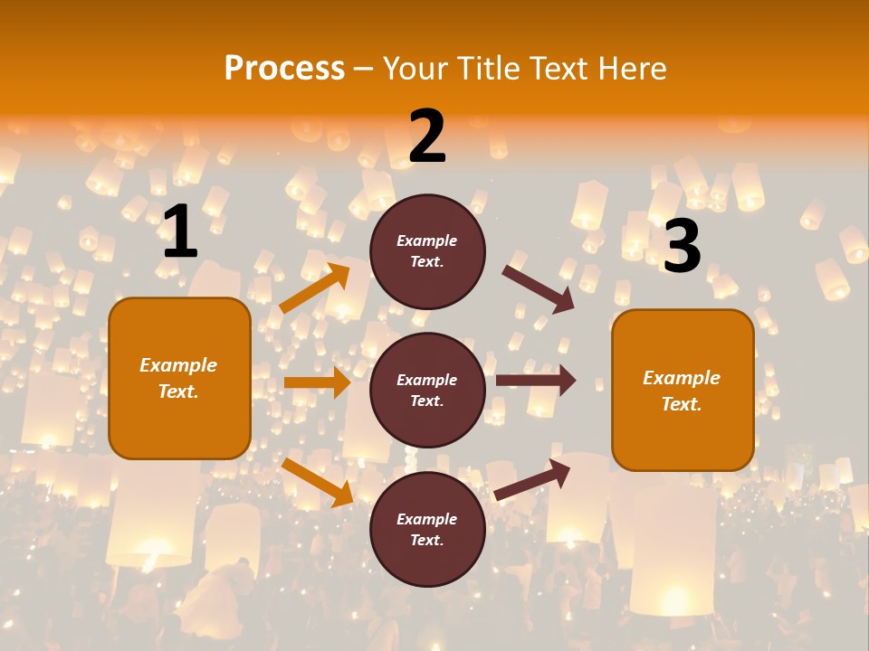 Party Tradition Lantern PowerPoint Template