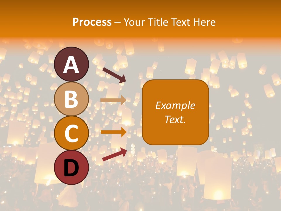 Party Tradition Lantern PowerPoint Template