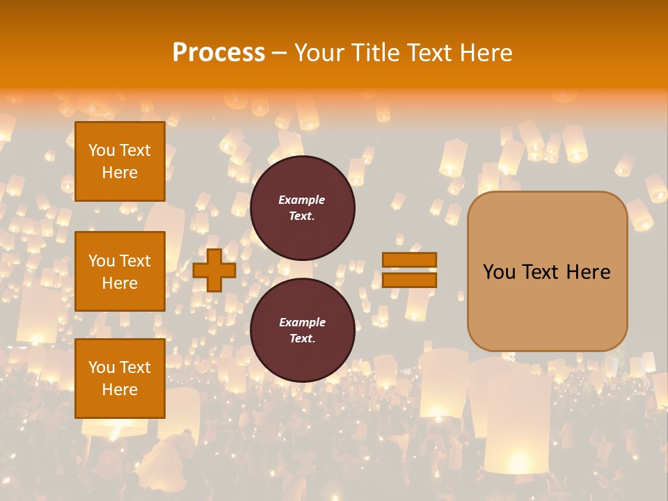 Party Tradition Lantern PowerPoint Template