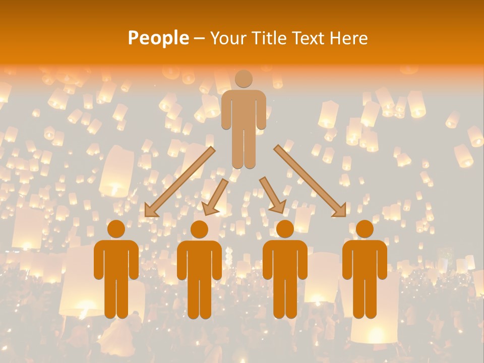 Party Tradition Lantern PowerPoint Template