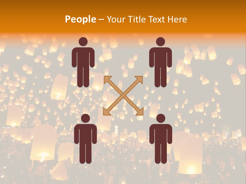 Party Tradition Lantern PowerPoint Template