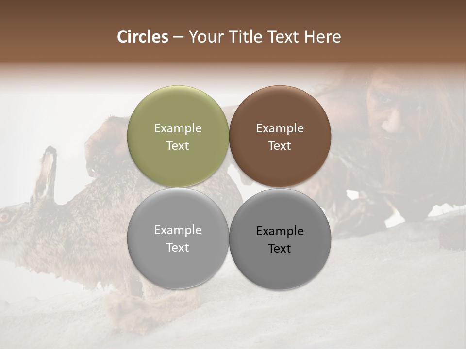 Masculinity Cave Ancient PowerPoint Template