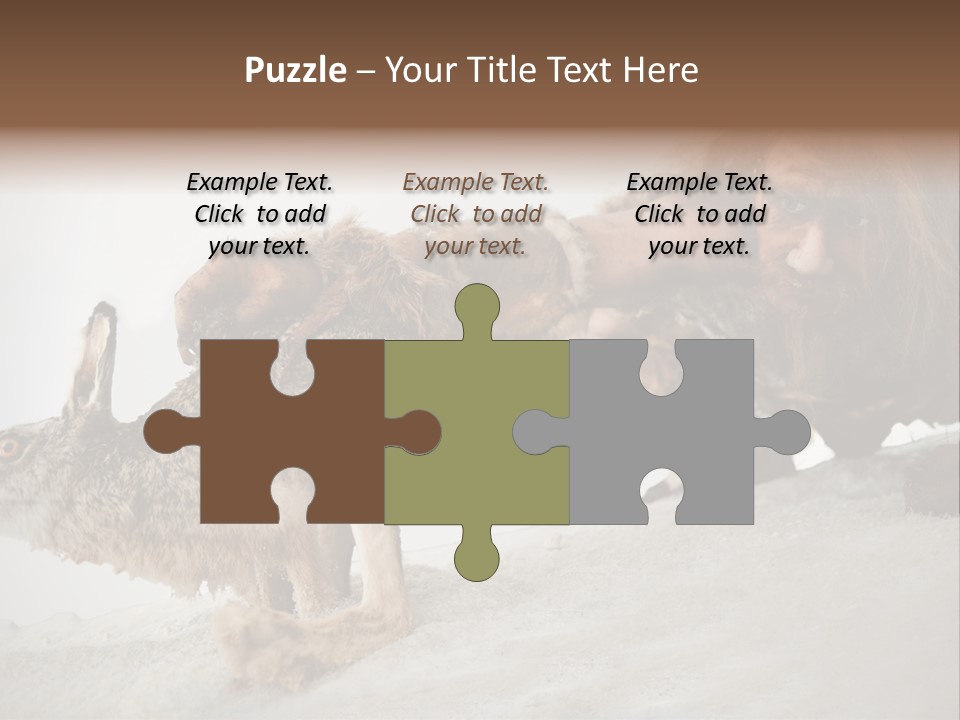 Masculinity Cave Ancient PowerPoint Template