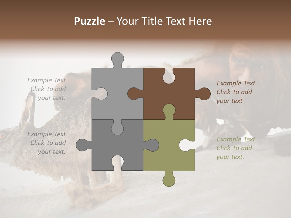 Masculinity Cave Ancient PowerPoint Template