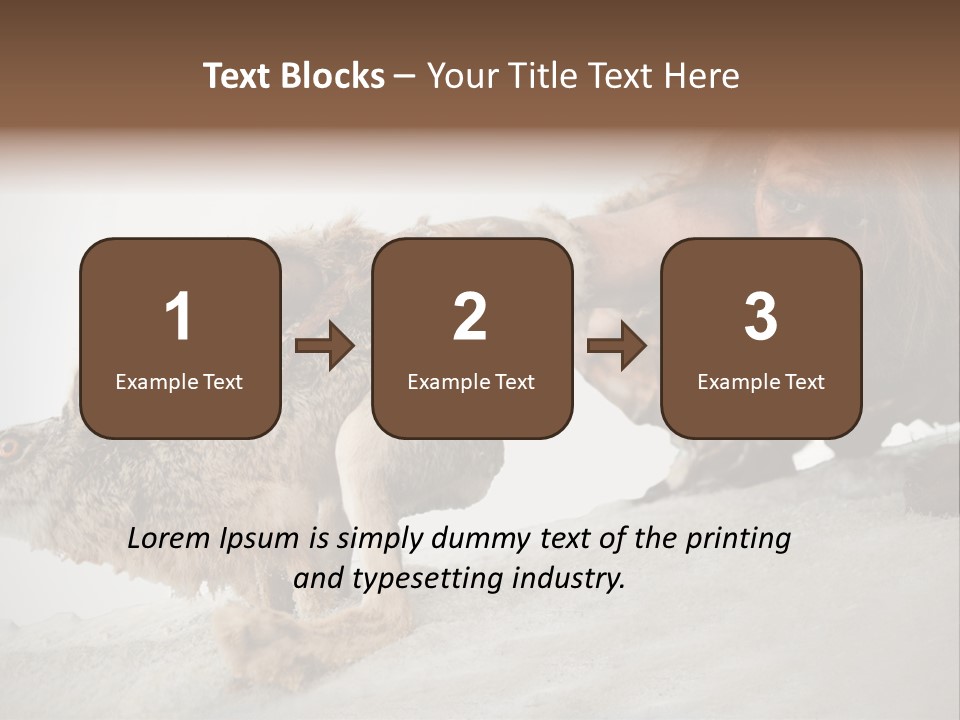 Masculinity Cave Ancient PowerPoint Template