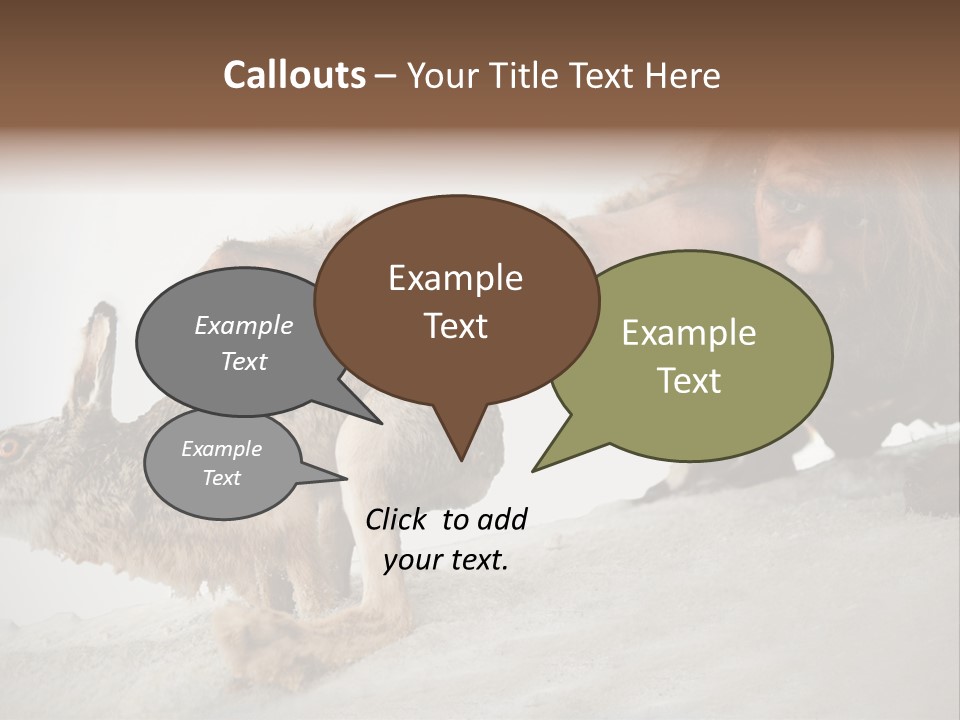 Masculinity Cave Ancient PowerPoint Template
