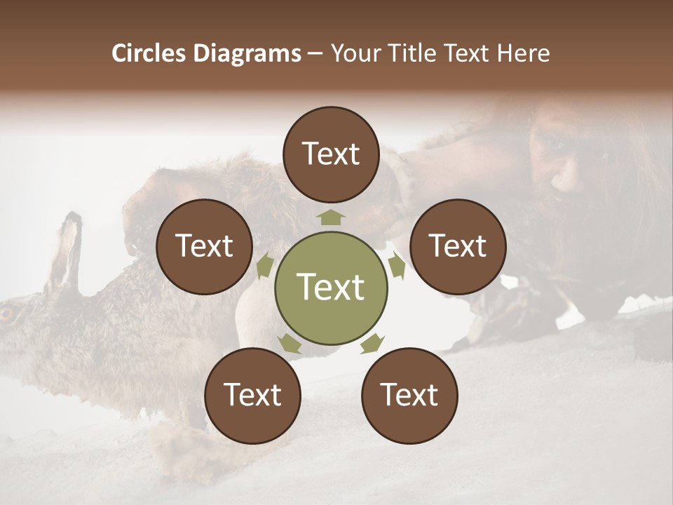 Masculinity Cave Ancient PowerPoint Template