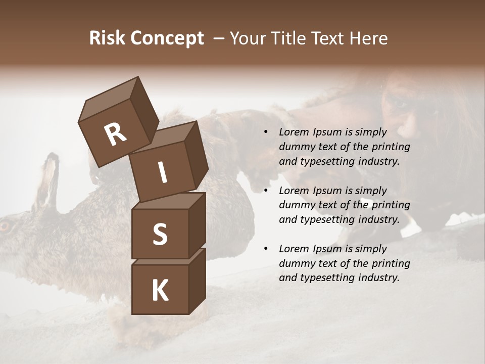 Masculinity Cave Ancient PowerPoint Template