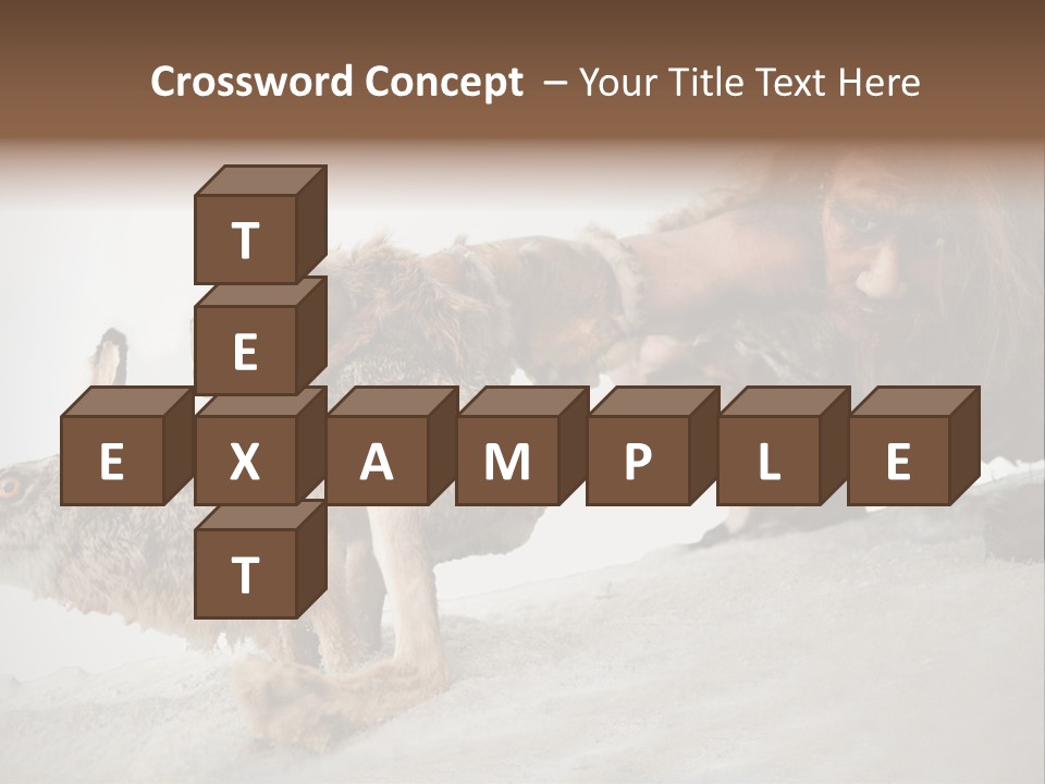 Masculinity Cave Ancient PowerPoint Template