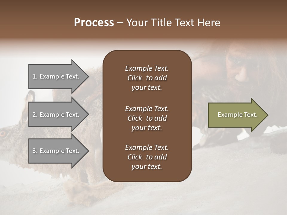 Masculinity Cave Ancient PowerPoint Template