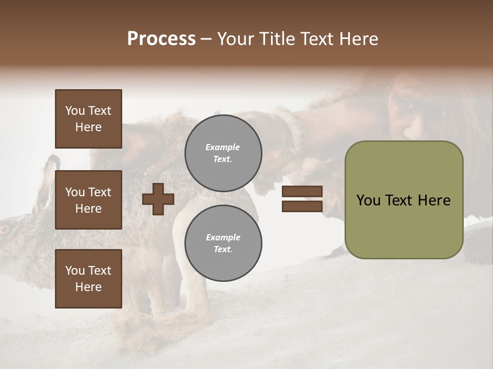 Masculinity Cave Ancient PowerPoint Template