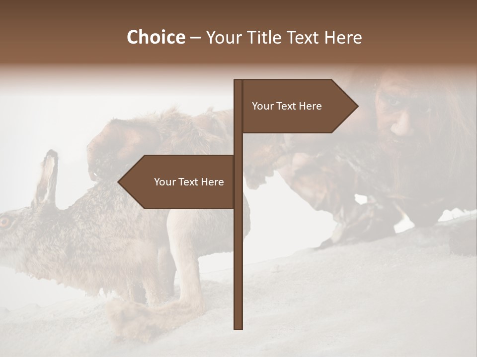 Masculinity Cave Ancient PowerPoint Template