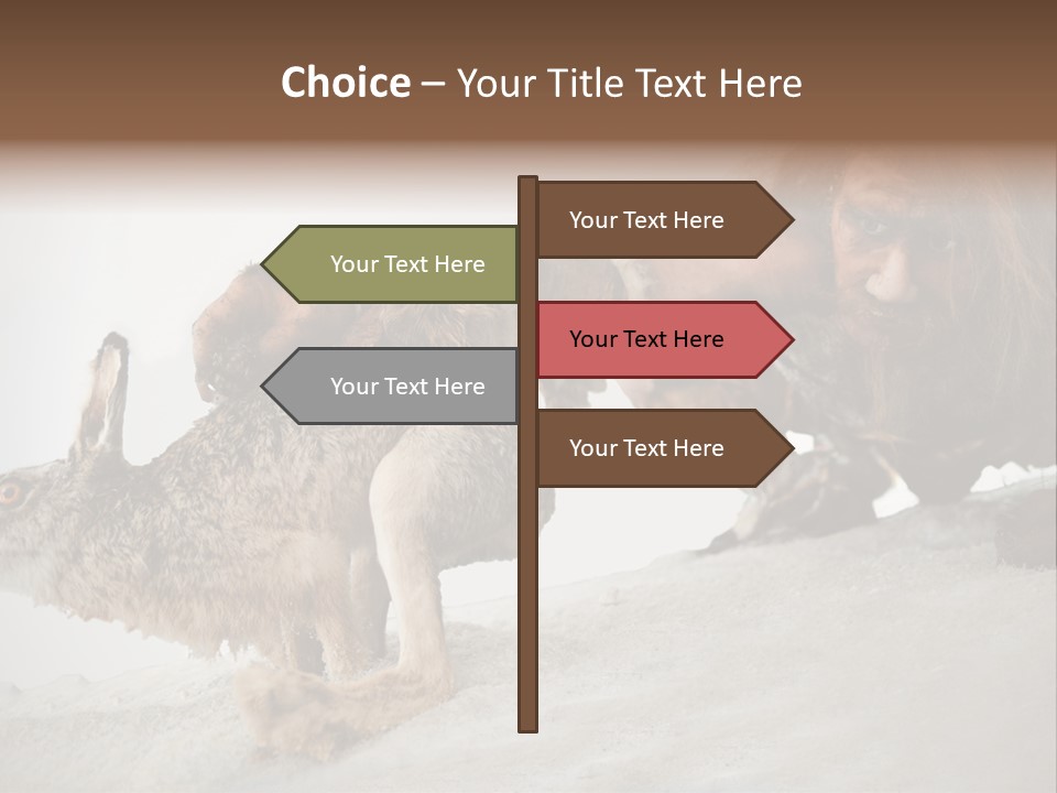 Masculinity Cave Ancient PowerPoint Template